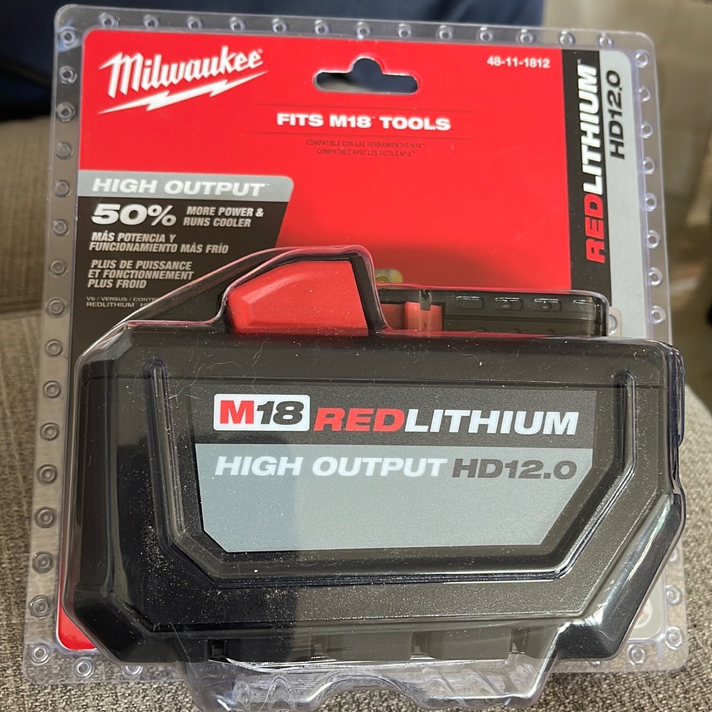 Milwaukee M18 Red Lithium High Output HD12.0